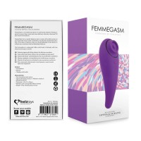 FEELZTOYS Femmegasm - vízálló hüvelyi és csiklóvibrátor (lila) 86268 termék bemutató kép