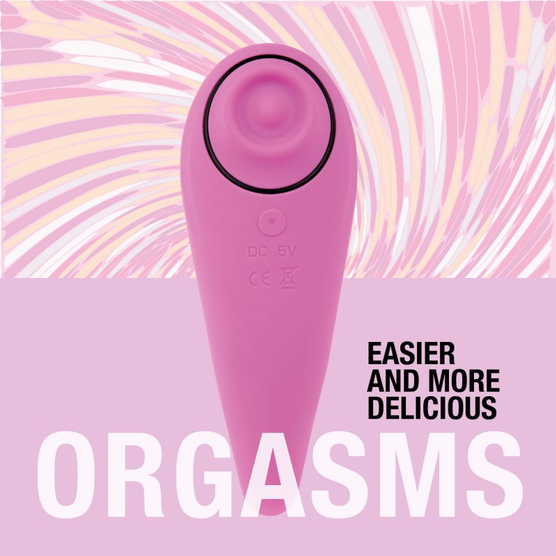 FEELZTOYS Femmegasm - vízálló hüvelyi és csiklóvibrátor (pink) 86276 termék bemutató kép