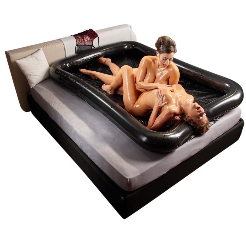 Felfújható NURU masszázs medence + 1000ml síkosító (140 ×200 cm) 154219 termék bemutató kép