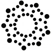 Felragasztható bimbódísz - csillag 10389 termék bemutató kép