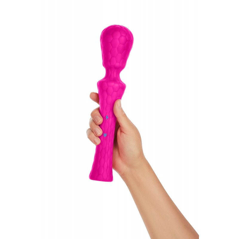 FemmeFunn Ultra Wand XL - prémium masszírozó vibrátor (pink) 88861 termék bemutató kép