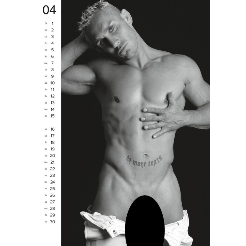 Meztelen férfi naptár - 2026 95780 termék bemutató kép