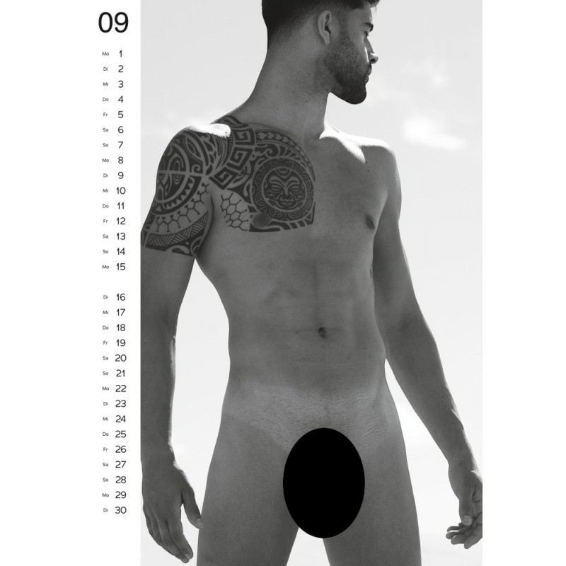 Meztelen férfi naptár - 2026 95782 termék bemutató kép