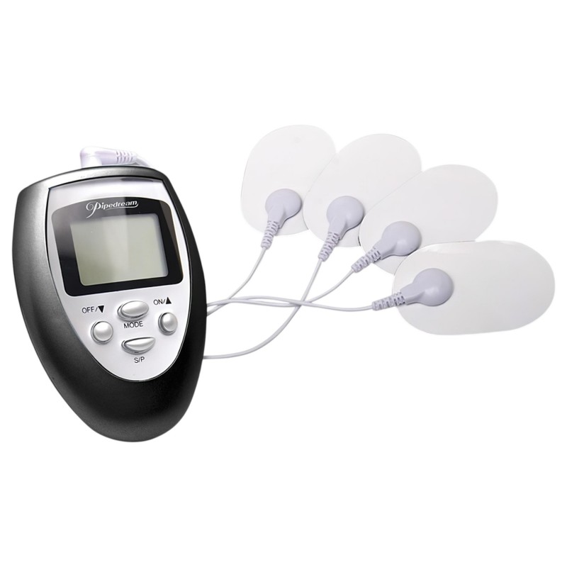 Fetish - elektro bimbó- és csiklóstimulátor (fehér) 120955 termék bemutató kép