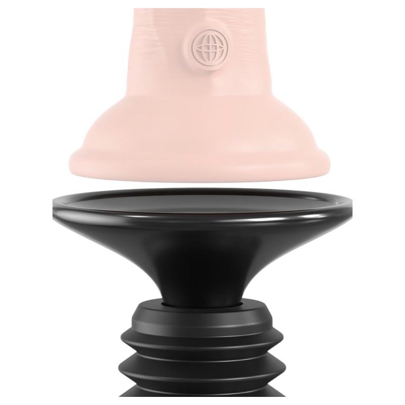 Fetish Fantasy Body Dock Thruster - lökő adapter dildóhoz, szexgép (fekete) 163081 termék bemutató kép