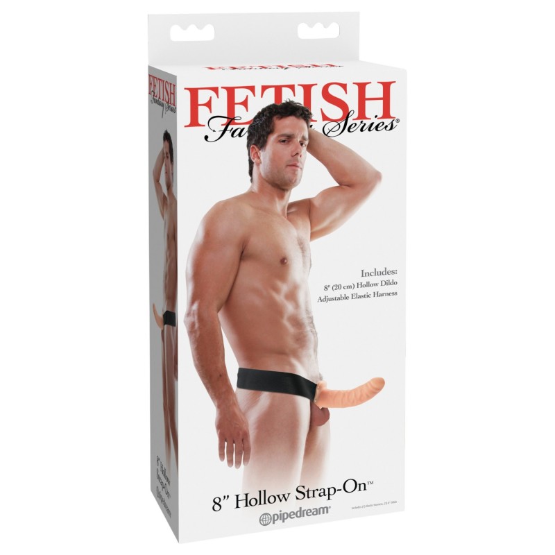 Fetish Fantasy - felcsatolható üreges dildó (testszínű) 143360 termék bemutató kép