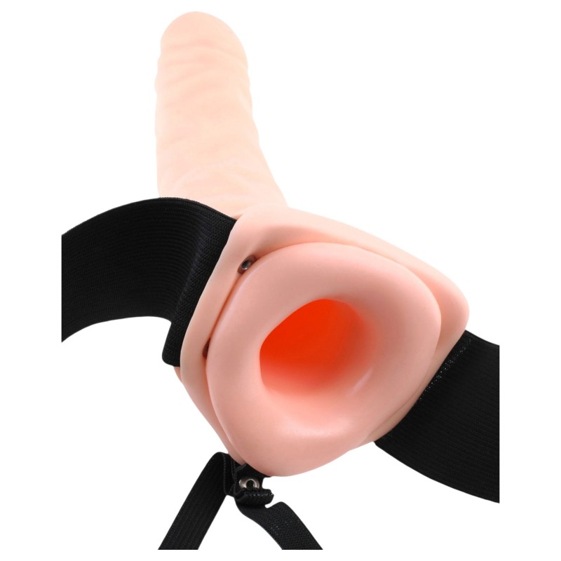 Fetish Fantasy - felcsatolható üreges dildó (testszínű) 143363 termék bemutató kép