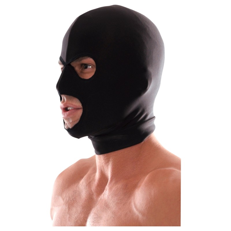 Fetish Fantasy - bondage szopóálarc orálszexhez (fekete) 127334 termék bemutató kép