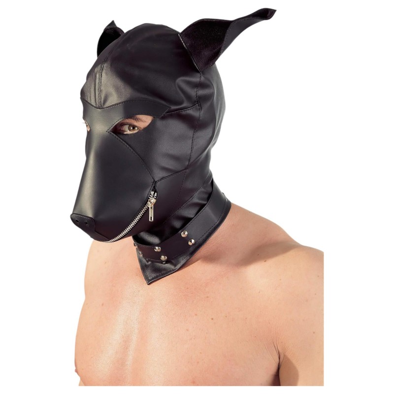 Fetish - Kutya maszk (fekete, S-L) 136312 termék bemutató kép