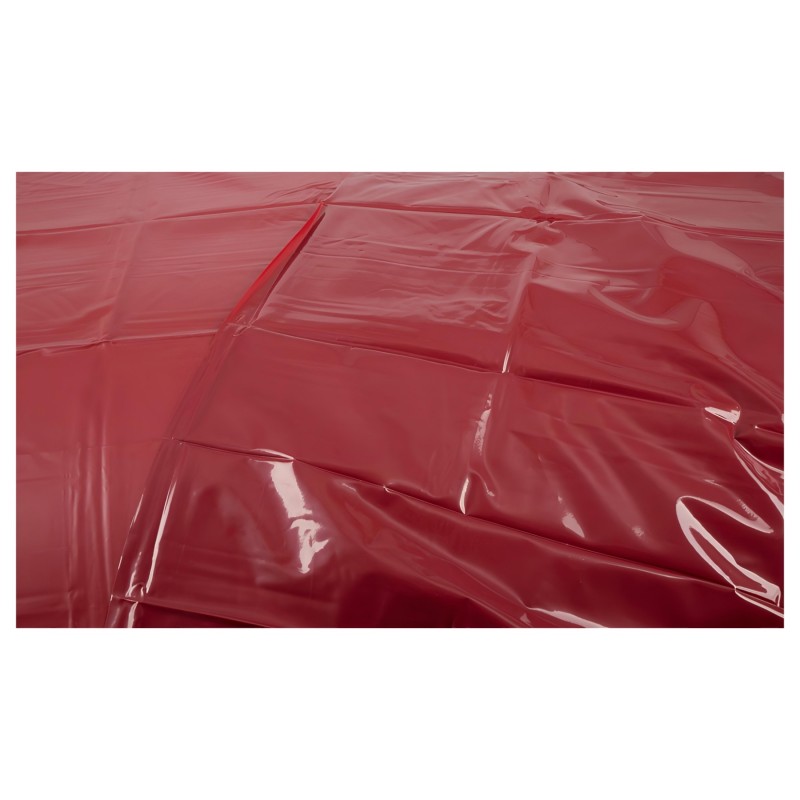 Fetish - lakk lepedő - 200 × 230 cm (piros) 135647 termék bemutató kép