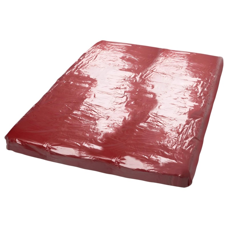 Fetish - lakk lepedő - 200 × 230 cm (piros) 135649 termék bemutató kép