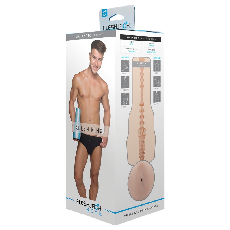 FleshJack - Allen King élethű popsi maszturbátor 98339 termék bemutató kép