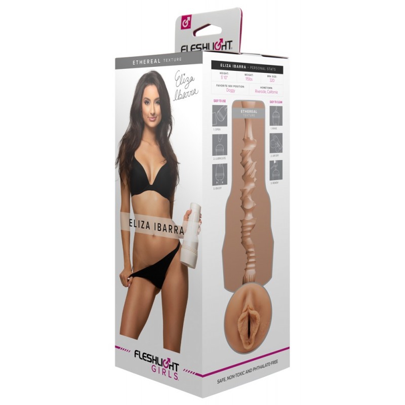 Fleshlight Eliza Ibarra Ethereal - élethű műpunci (natúr) 73071 termék bemutató kép