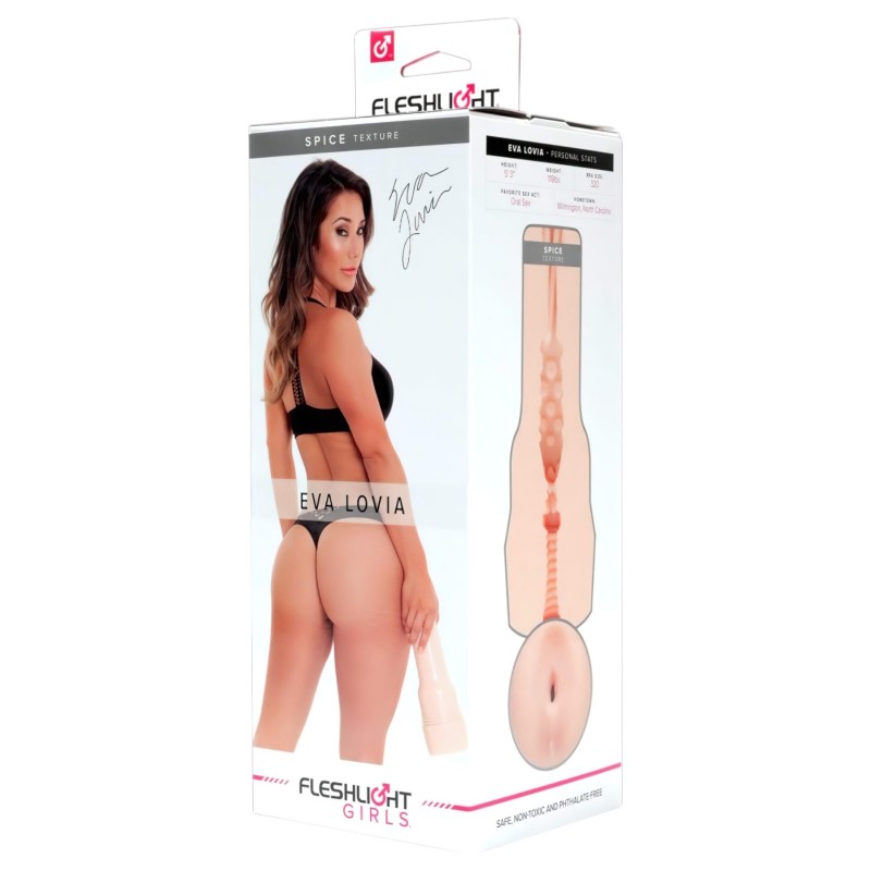 Fleshlight Eva Lovia Spice - popsi maszturbátor 114572 termék bemutató kép