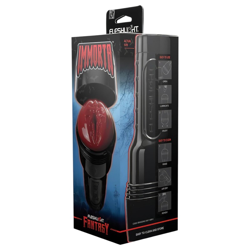 Fleshlight Fantasy Immorta - fantázia műpunci maszturbátor (piros) 148721 termék bemutató kép