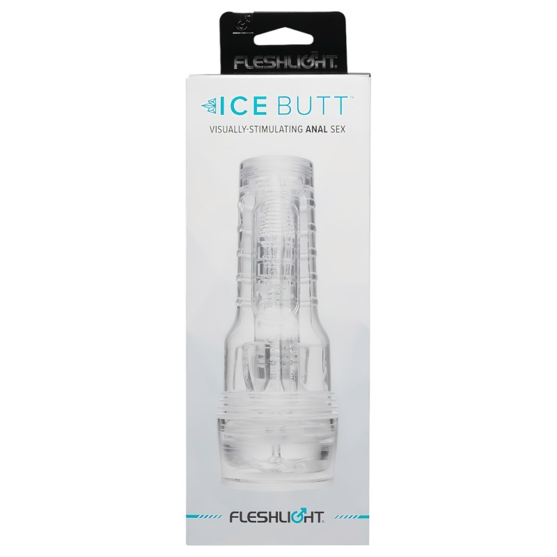 Fleshlight Ice Butt - műpopsi maszturbátor (átlátszó) 107692 termék bemutató kép