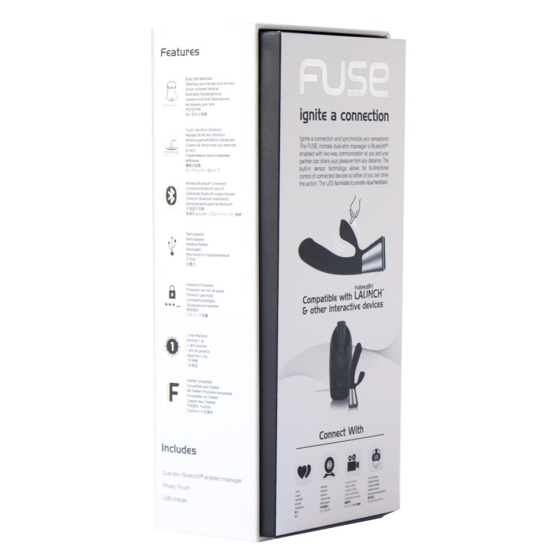 Fleshlight OHMIBOD Kiiroo - okos csiklókaros vibrátor (fekete) 78075 termék bemutató kép