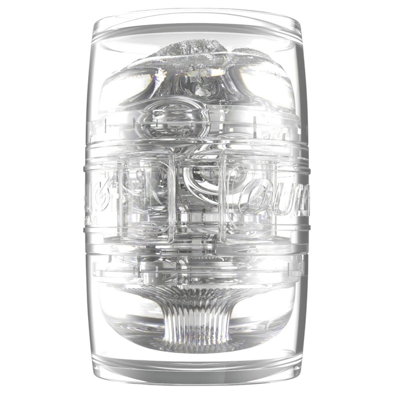 Fleshlight Quickshot Autumn Falls - kétvégű utazó maszturbátor (átlátszó) 162008 termék bemutató kép