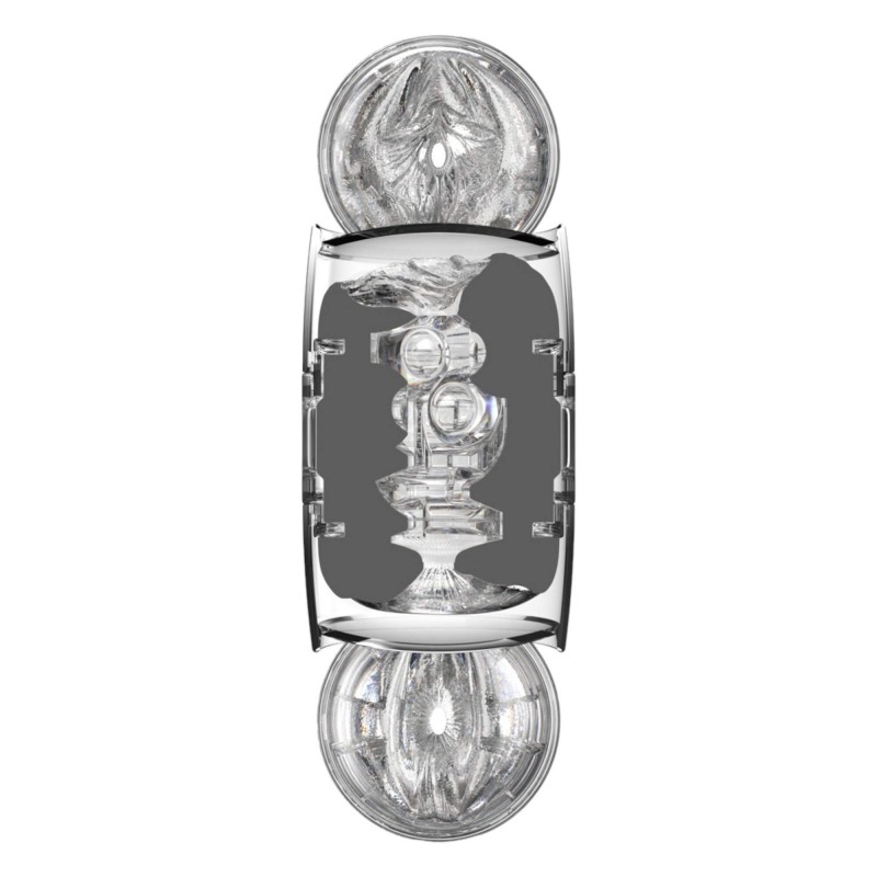 Fleshlight Quickshot Autumn Falls - utazó maszturbátor (átlátszó) 92765 termék bemutató kép