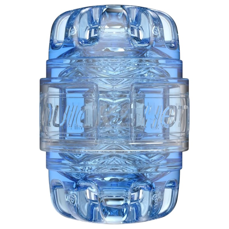 Fleshlight Quickshot Turbo - kétvégű utazó maszturbátor (kék) 161284 termék bemutató kép