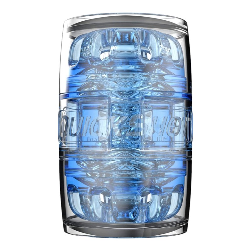 Fleshlight Quickshot Turbo - utazó maszturbátor (kék) 90350 termék bemutató kép