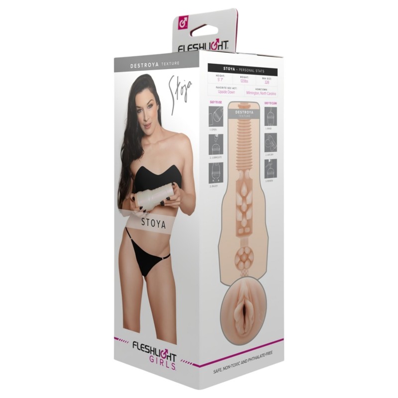 Fleshlight Stoya Destroya - vaginamaszturbátor 157510 termék bemutató kép
