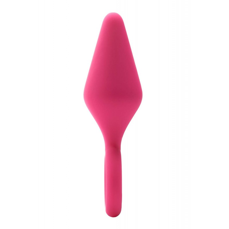 Flirts Pull Plug - kicsi anál plug (pink) 53906 termék bemutató kép