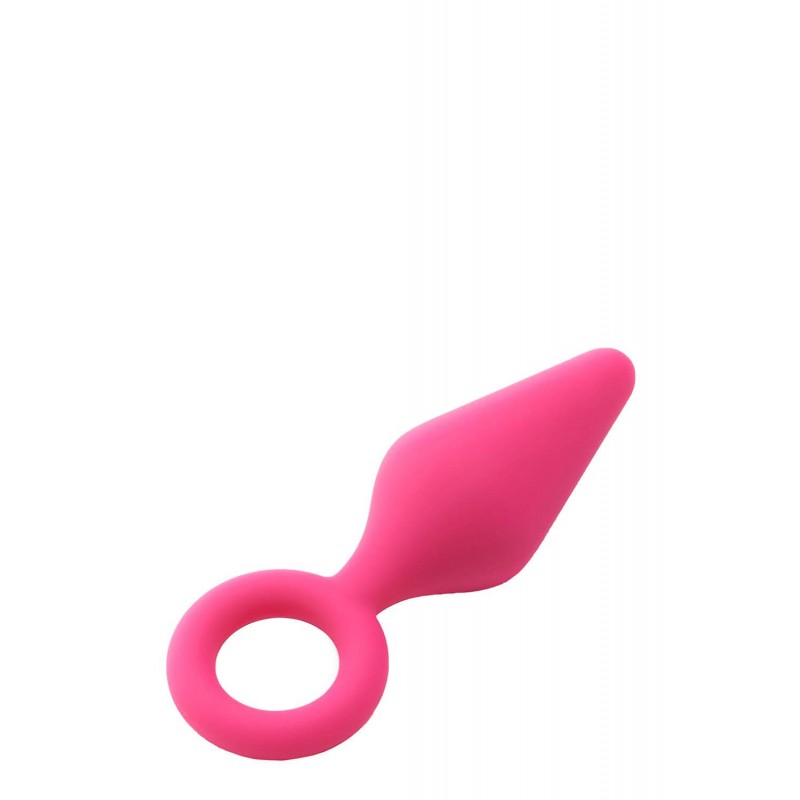 Flirts Pull Plug - kicsi anál plug (pink) 53907 termék bemutató kép