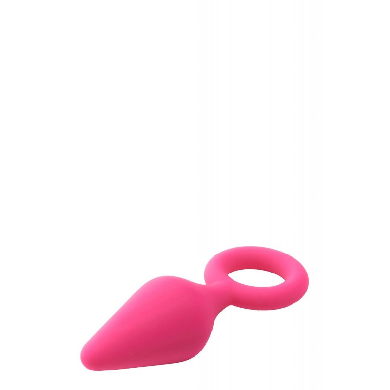 Flirts Pull Plug - kicsi anál plug (pink) 59411 termék bemutató kép