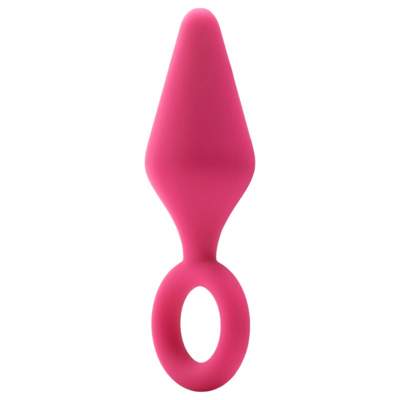 Flirts Pull Plug - kicsi anál plug (pink) 102241 termék bemutató kép