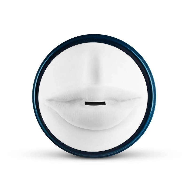 FPPR. - élethű száj maszturbátor (fehér) 39966 termék bemutató kép