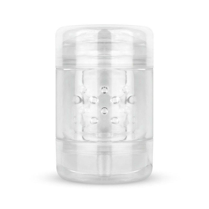 FPPR. - kétvégű maszturbátor - punci & ánusz (átlátszó) 107891 termék bemutató kép