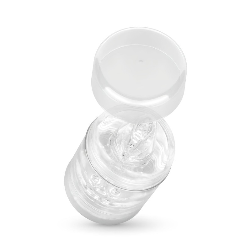 FPPR. - kétvégű maszturbátor - punci & ánusz (átlátszó) 107892 termék bemutató kép