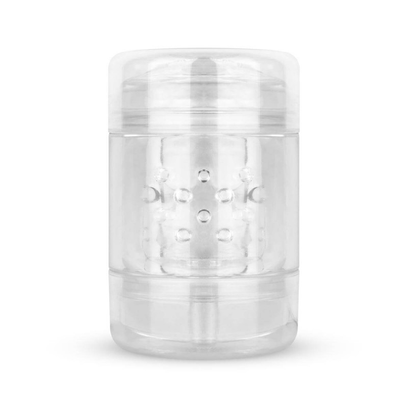 FPPR. - kétvégű maszturbátor - punci & ánusz (átlátszó) 90438 termék bemutató kép