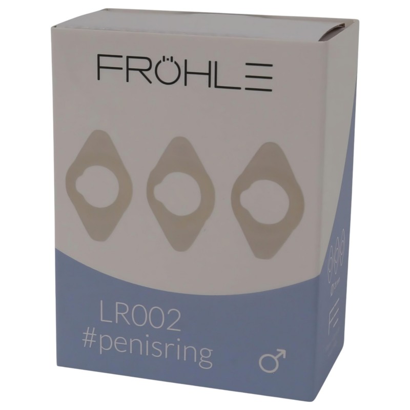 Fröhle LR002 (2,1 cm) - orvosi péniszgyűrű szett (3 db) 133218 termék bemutató kép