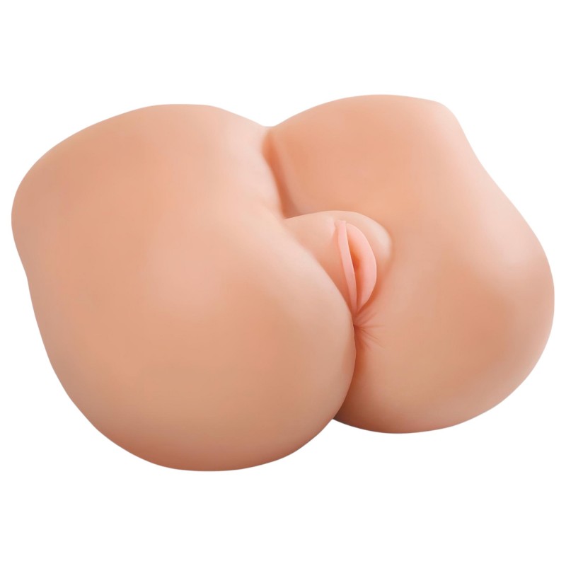 Fuck Me Silly Petite - punci & popsi maszturbátor (natúr) 102976 termék bemutató kép