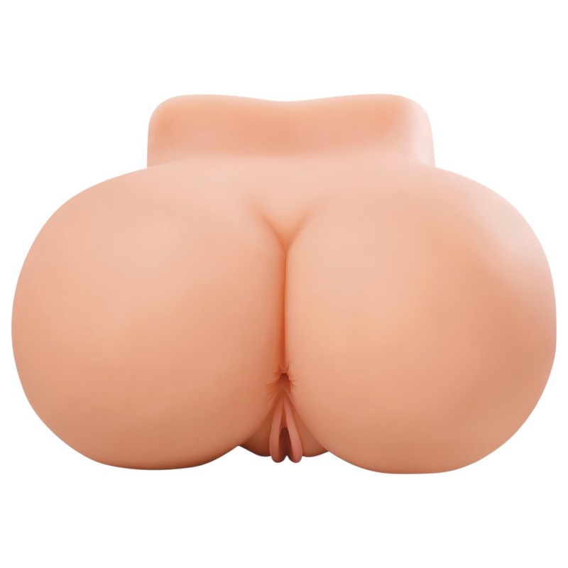 Fuck Me Silly Petite - punci & popsi maszturbátor (natúr) 102977 termék bemutató kép