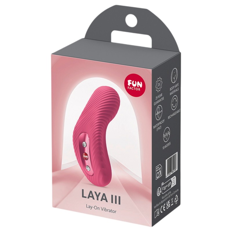 Fun Factory Laya III - vízálló csikló vibrátor (pink) 128345 termék bemutató kép