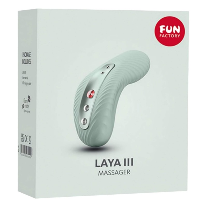 Fun Factory Laya III - vízálló csikló vibrátor (zöld) 117641 termék bemutató kép