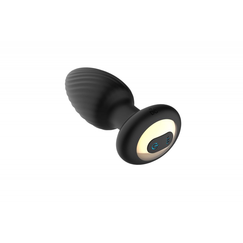 Funny Me 360 - vízálló anál vibrátor (fekete) 86375 termék bemutató kép