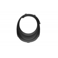 Funny Me - akkus, állítható vibrációs péniszgyűrű (fekete) 77243 termék bemutató kép