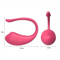 Funny Me - okos, akkus vibrációs tojás (pink) 86369 termék bemutató kép