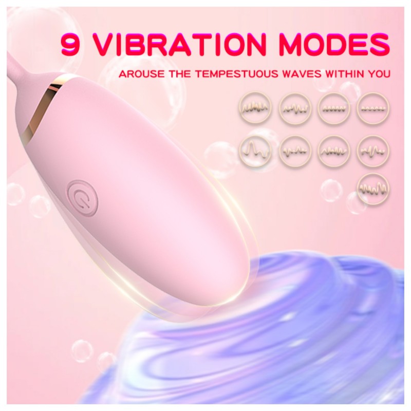 Funny Me - okos, vibrációs tojás (pink) 120571 termék bemutató kép