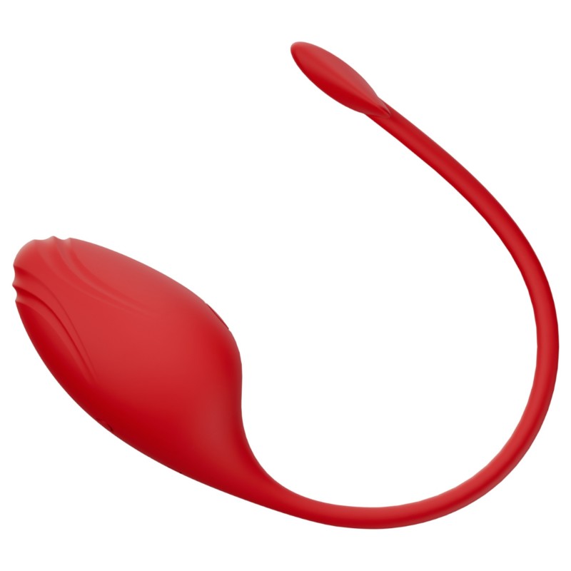 Funny Me - okos vibrációs tojás ördögvillával (piros) 114991 termék bemutató kép