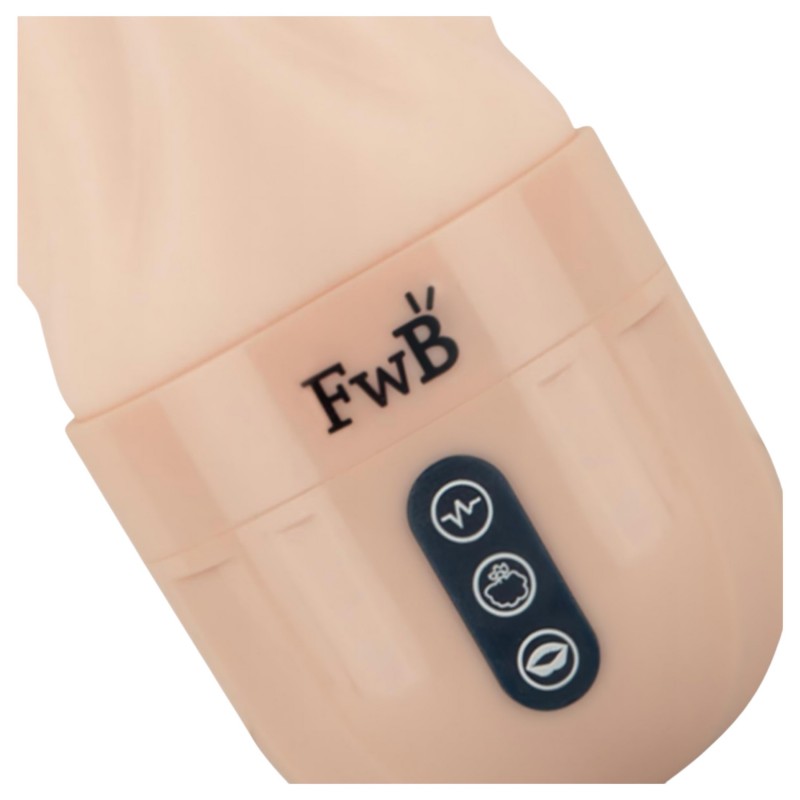 FWB - élethű, rezgő, szívó művagina, maszturbátor férfiaknak (testszínű) 162635 termék bemutató kép