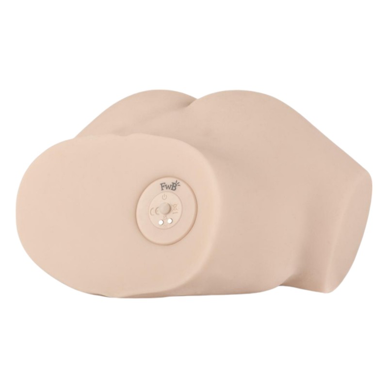 FWB - élethű, rezgő torzó maszturbátor (natúr) 96762 termék bemutató kép