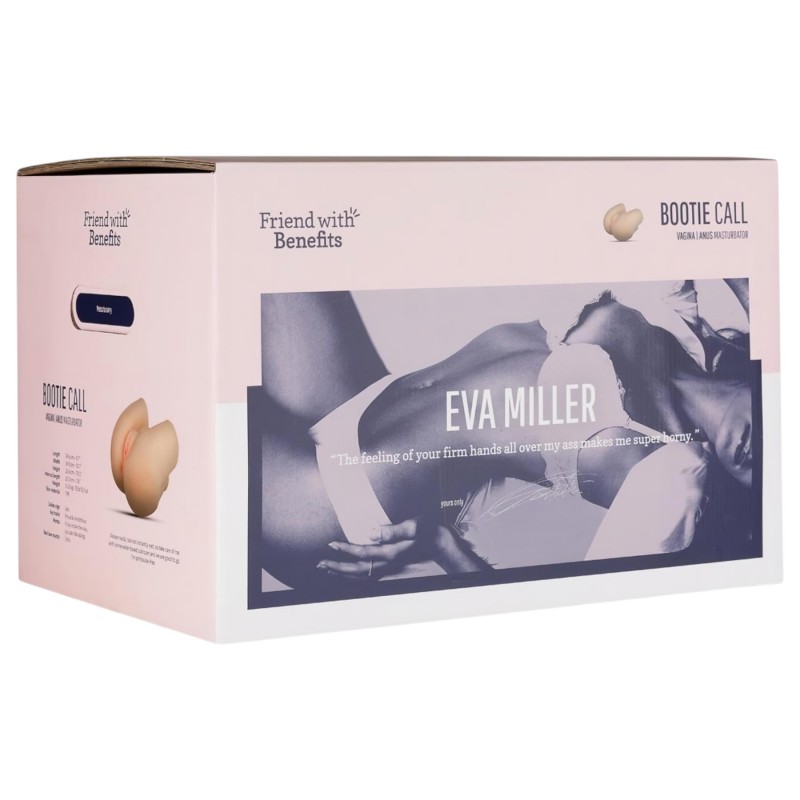FWB - Eva Miller élethű műpopsi GIGA maszturbátor férfiaknak 160068 termék bemutató kép