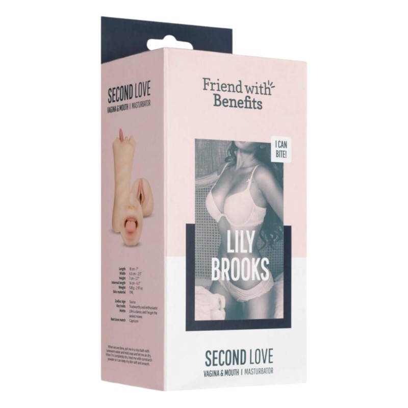 FWB - Lily Brooks 2in1 műszáj és műpunci (natúr) 96810 termék bemutató kép