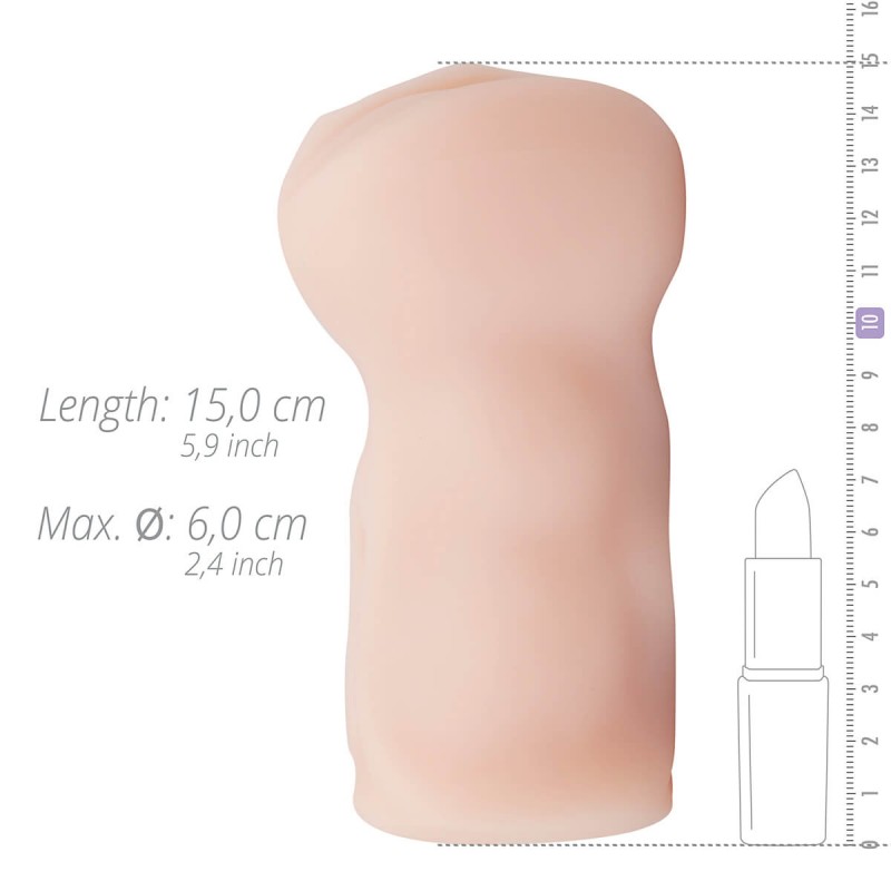 FWB - Melissa Laurel élethű műpina maszturbátor 33545 termék bemutató kép
