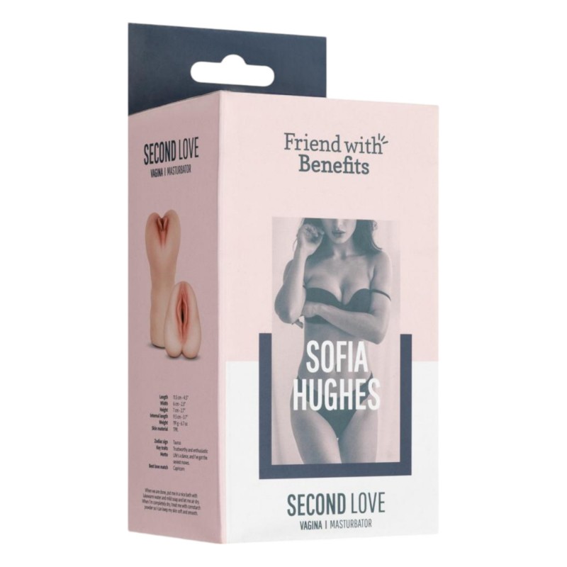 FWB - Sofia Hughes élethű műpunci (testszínű) 96826 termék bemutató kép